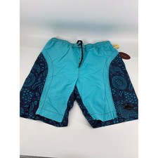 Tommy Bahama Swim Trunks XL Turquoise Blue Floral Board Shorts NWT