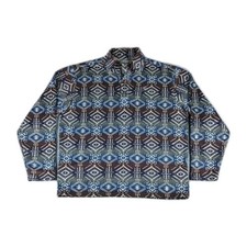 Ariat Wesley Brindlewood Southwestern Aztec Fleece Sweater Jacket Mens XLarge