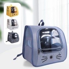 Large Capacity Cat Carrier Bag Transparent Breathable Cat Backpack Bag Water-res