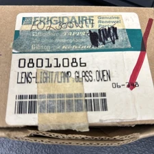 Frigidaire Part# 08011086 (5304524341) Oven Glass Lens (G2B)