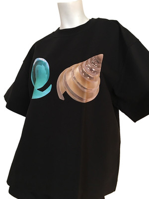 H&M Studio Graphic S/S Top Large NWT 