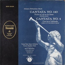 Johann Sebastian Bach / Orchester Der Wiener Staatsoper, Wiener Kammerchor, Feli