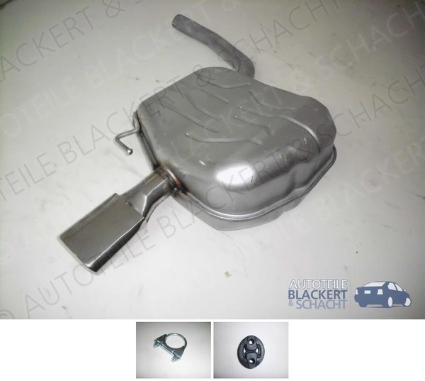 Auspuff Endtopf+Anbauteile für Volvo S80 II V70 Iii+Kombi XC70 II+S80 II Rechts-image