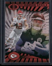 2024 PANINI ILLUSIONS #44 CARSON STEELE RC CHIEFS
