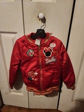 Disney Minnie & Mickey Winter Jacket Size 5/6