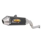 For Kawasaki KLR650 2008-2026 KLR650A Exhaust System Mid Link Pipe Muffler Tips