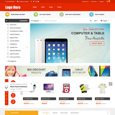   Total Store Website Design for Sale + FREE VPS Web Hosting  
