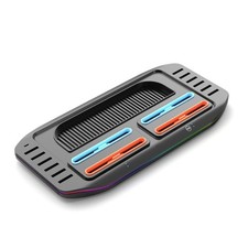 Gaming Accessory Charging Dock Base With 9 LED Lighting Modes for NS2