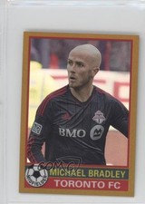 Michael Bradley Chrome 2014 Gold Refractor /50 #83