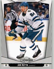 2024-25 O-Pee-Chee Jan Rutta #77 San Jose Sharks