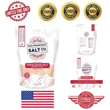 Kosher Certified Pure Himalayan Salt - 5 lbs Extra-Fine Grain for Every Kitchen