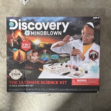 Discovery Mindblown Ultimate Science Kit 17-Piece Experiment Set Ages 8