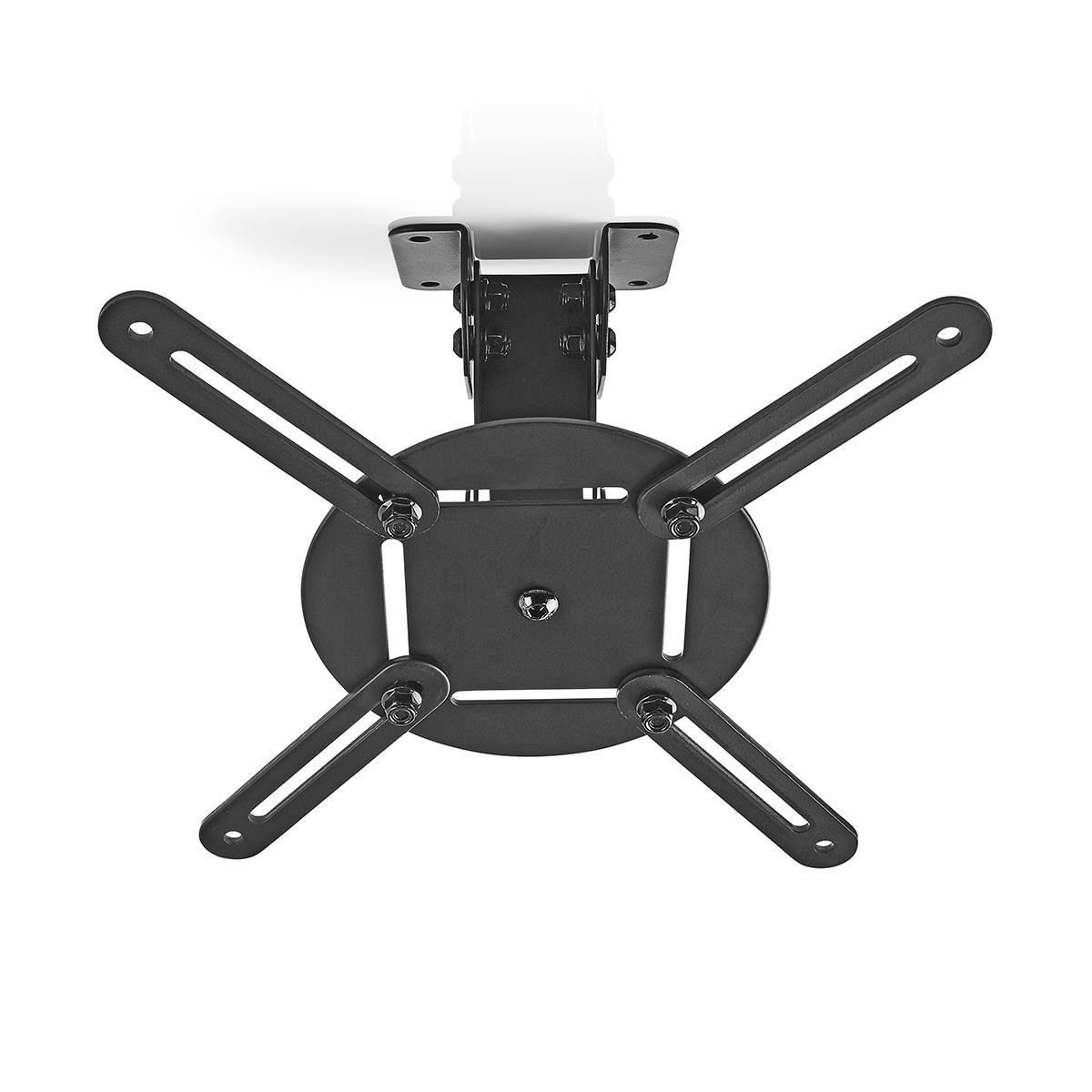 Support plafond pour projecteur acier inclinable rotatif charge 10 kg