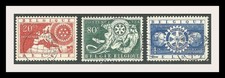 BELGIUM 1954 The 5th Regional Conference of Rotary Clubs SET OF 3  USED