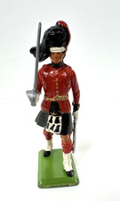 Britains LTD Coldstream Royal Scotts Guard Officer Metal Toy Soldier England