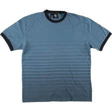 Vintage DKNY Jeans Striped Ringer T-shirt Men's Size L