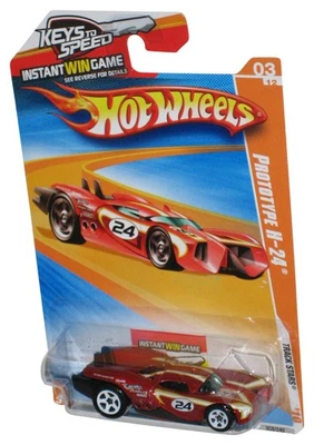Hot Wheels Track Stars '10 3/12 (2009) Prototype Rouge H-24 Voiture 059/240 - Photo 1/3