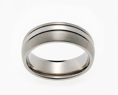 ANGELO Ring Edelstahl 7 mm - Bild 1 von 2