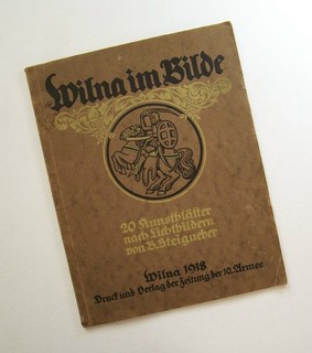 Orig. Album der Stadt Wilna v. 1918 Fotografie Litauen Vilnius Baltikum