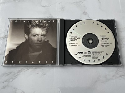 Bryan Adams Reckless CD TARGET ERA! JAPAN A&M CD 5013 Run To You RARE! OOP!