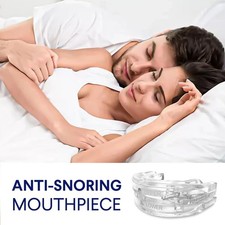 Stop Snoring Mouthpiece Sleep Apnea Guard Bruxism Anti Snore Pure Grind Aid Tray