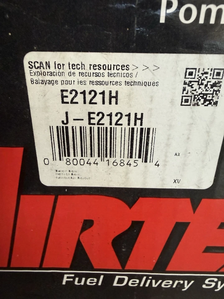 Nueva bomba de combustible eléctrica Airtex E2121H en tanque para Ford Mercury 1991-1992 Foto 2 de 4