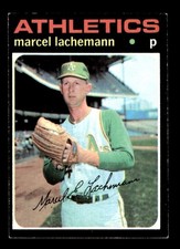 1971 Topps Baseball #84 Marcel Lachemann EX *e2