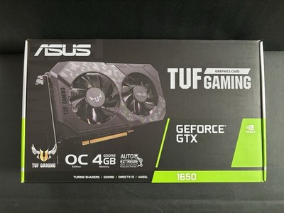 BRAND NEW ASUS TUF Gaming GeForce GTX 1650 TUF-GTX1650-O4GD6-P-GAMING 4GB  