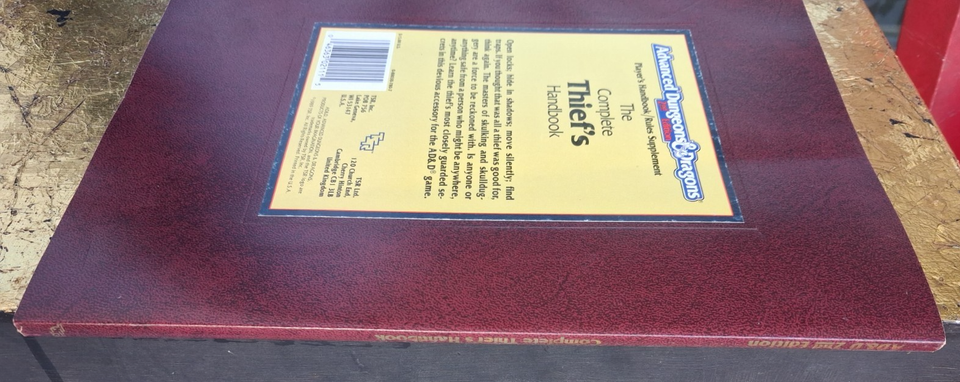 The Complete Thief's Handbook for Advanced Dungeons & Dragons (AD&D ...