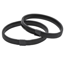 2Pcs/Pair Sleeve Garters Anti-Slip Shirt Sleeve Holders Garters Stretch Metal Ar