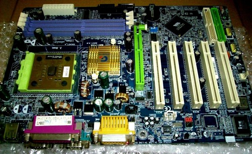 GIGABYTE GV-7VA AGP socket 462, +CPU Athlon XP Barton 2500+ - 第 1/4 張圖片