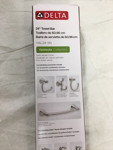 Delta Valdosta VAL24-SN Satin Nickel 24" Einzel Handtuchhalter - Bild 5 von 7