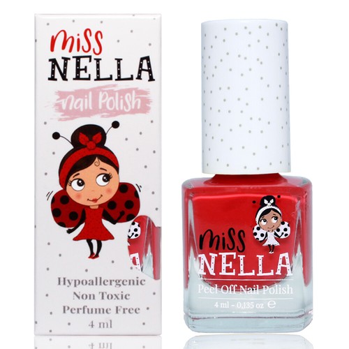 Niños Esmalte de Uñas Miss Nella No Tóxico Despegar Odour-Less Base de Agua 4ML - Imagen 27 de 105