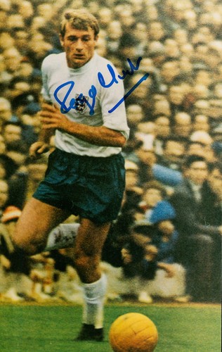 Roger Hunt handsigniertes Foto England Liverpool Bolton Wanderers Autogramm + COA