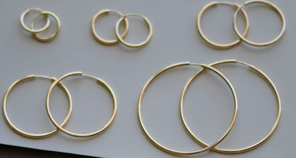 18ct gold sleepers online