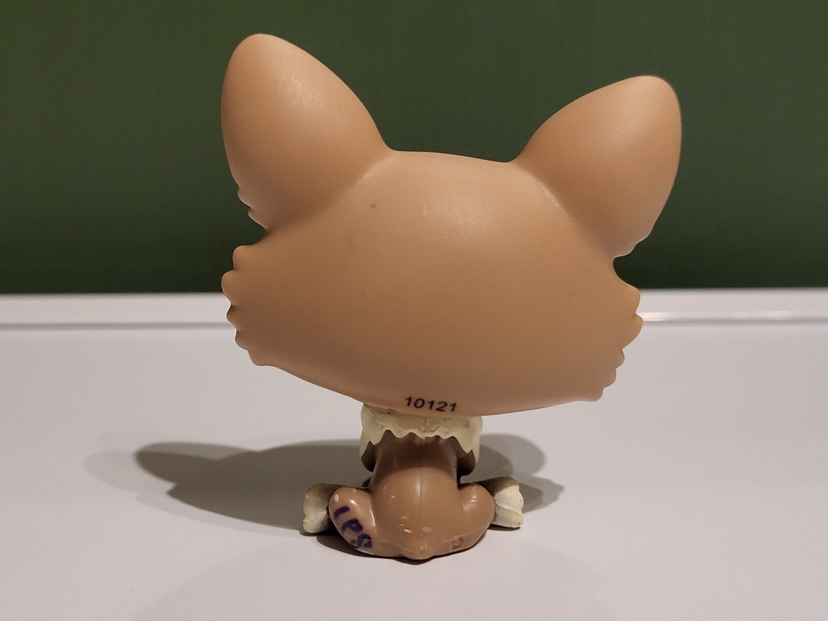Figurine Littlest Pet Shop - Chien Corgi 1864, Marque Hasbro, Occasion