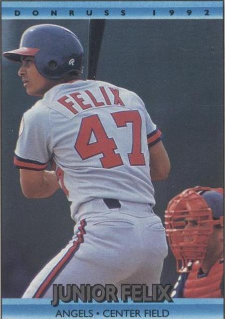 1992 Donruss - Junior Felix #217 - 1 of 1