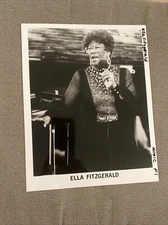 Ella Fitzgerald Press Photo 8x10”. See Description.