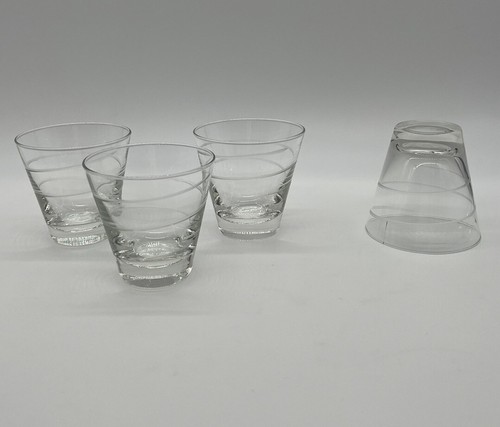 Vintage Libbey Glasses Low Ball Glasses Rocks Glass Set Swirled MCM Retro *read* - Bild 20 von 22