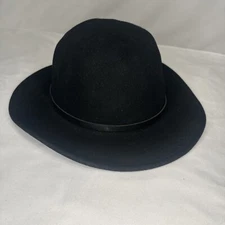 Capas Design 100% Wool Men’s Fedora Hat USA WPL 5923 Size XL Black