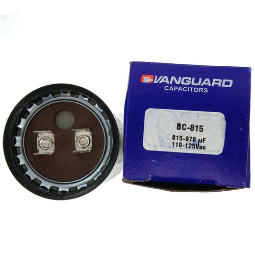 Condensador de arranque de motor eléctrico Vanguard BC-815, 815-978 UF, 110-125 VAC - Imagen 2 de 12