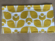 Orla Kiely Wallflower in Yellow - Fabric Remnant - 100cm x 50cm - 100% Cotton
