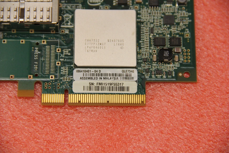 QLogic InfiniBand Single Port Card QLE7340 40Gbit/s IB6410401-04 D - Bild 2 von 4