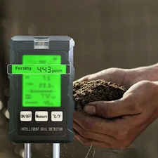 6-in-1 Digital PH Soil Tester Water Moisture Temperature Test Humidity Meter