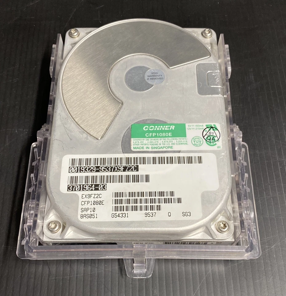 SUN 540-2560 1.05GB DRIVE CFP1080E + 540-2570 Bracket, for SPARC 20 / SPARC 5 - Image 2 of 4
