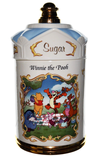 Bote de azúcar Lenox Disney Winnie the Pooh nuevo en caja - Imagen 1 de 3