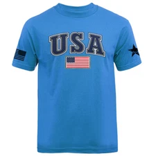 United States of America USA Patriotic American Pride US Flag T-shirt