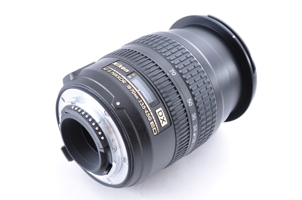 Nikon AF-S NIKKOR 18-70mm f/3.5-4.5 G ED DX Zoom Lens [N