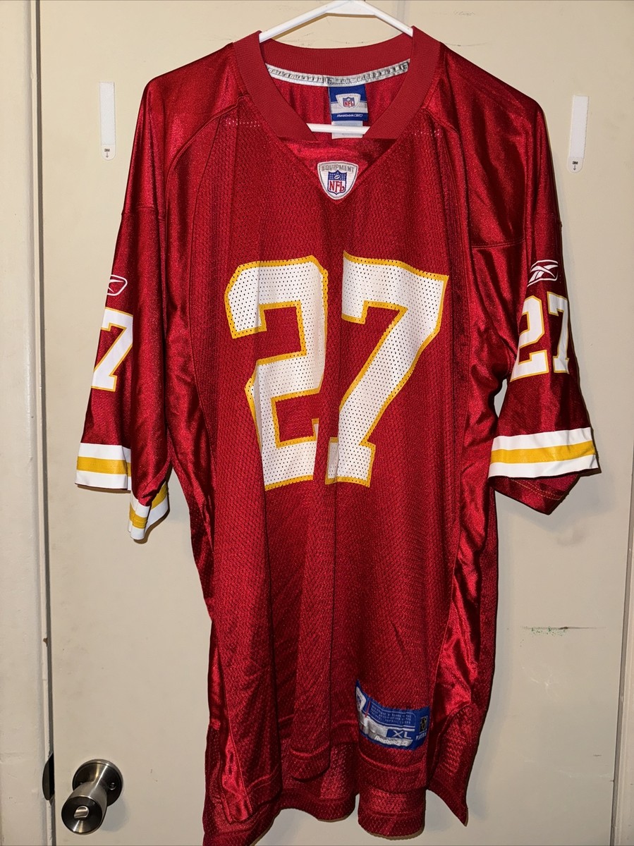 VINTAGE Reebok Kansas City Chiefs XL Red NFL Equipment Larry