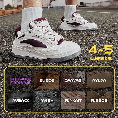Shoe Protector Spray Waterproof 13.5 OZ Waterproof Shoe Spray Suede White - Picture 4 of 6